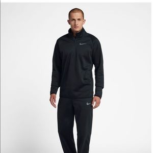 Nike Dri-Fit Quarter-Zip Black Training Pullover
